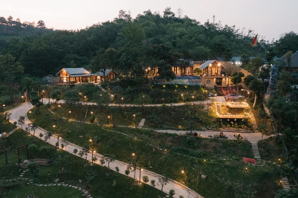 Property building, Natural landscape, Bird's eye view
