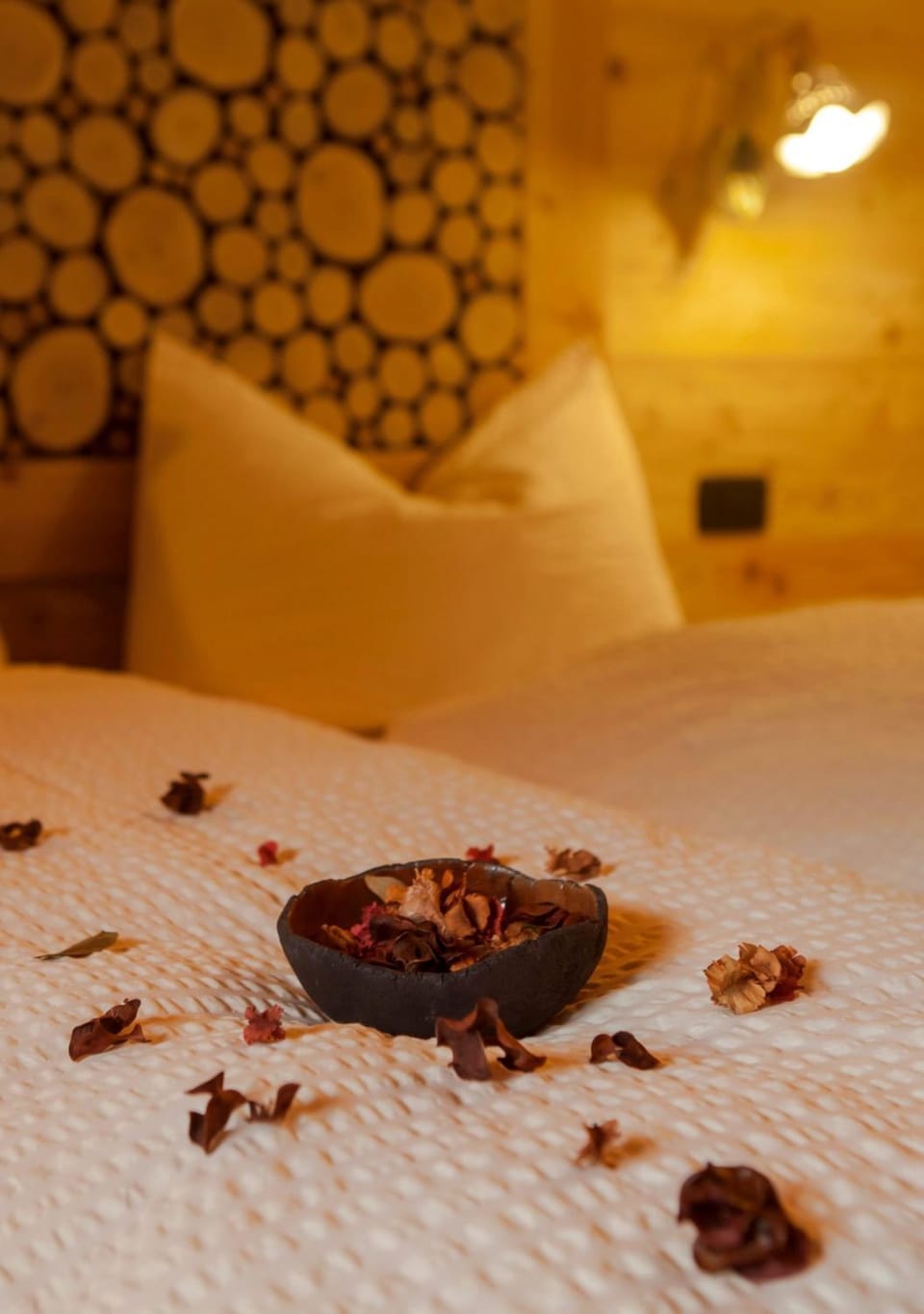 Bed, Decorative detail, Bedroom