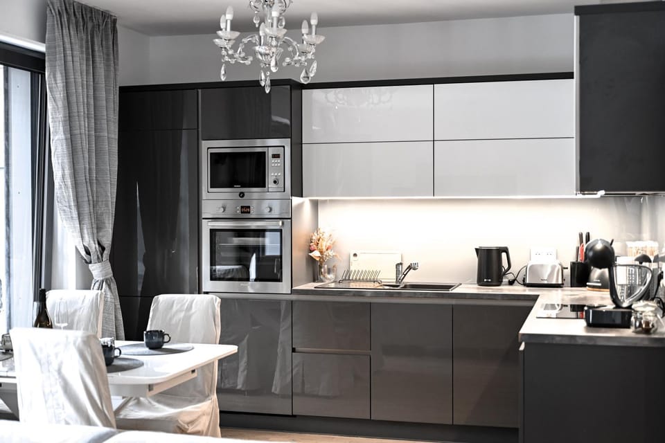 Coffee/tea facilities, Kitchen or kitchenette, Dining area, dishwasher, minibar, pet friendly, stove, toaster