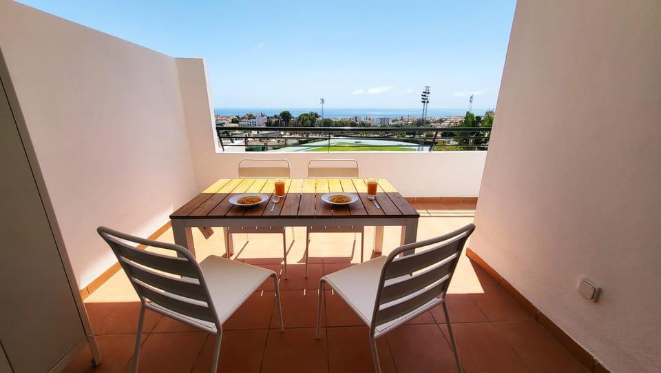 View (from property/room), Balcony/Terrace, Swimming pool