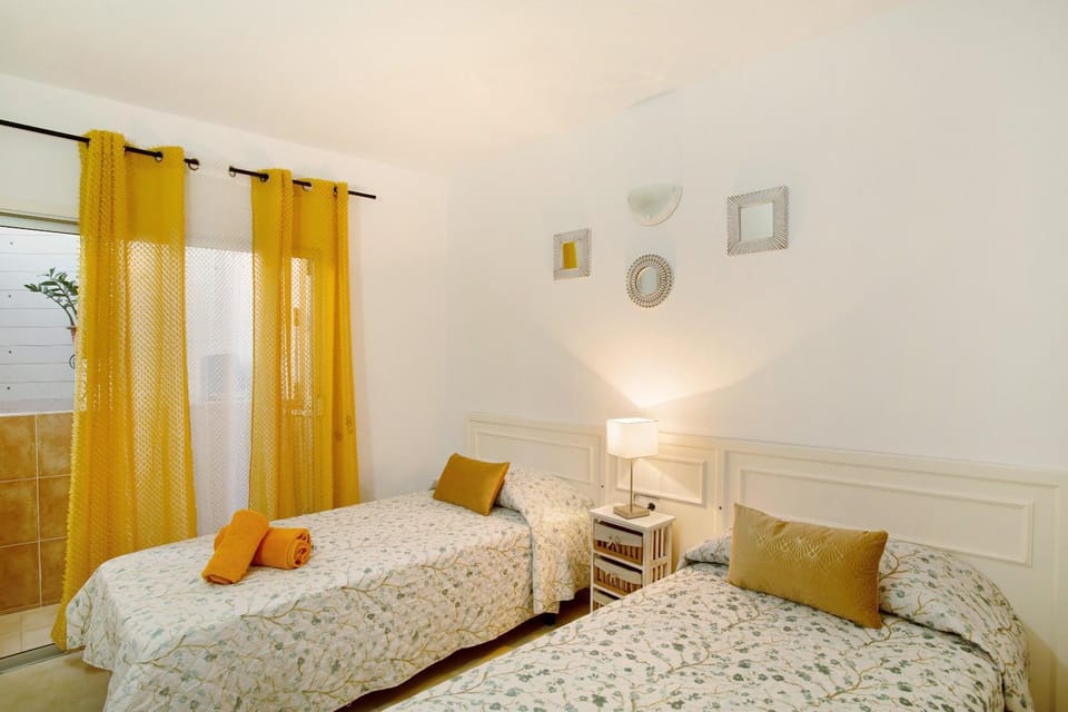 Property building, Living room, Bedroom