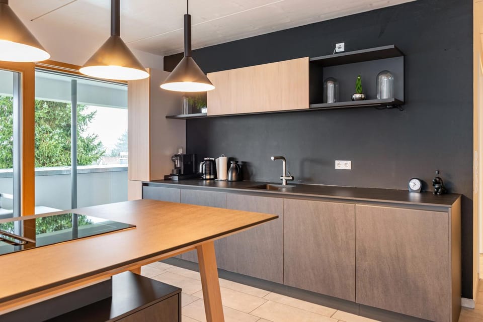 Kitchen or kitchenette, Living room