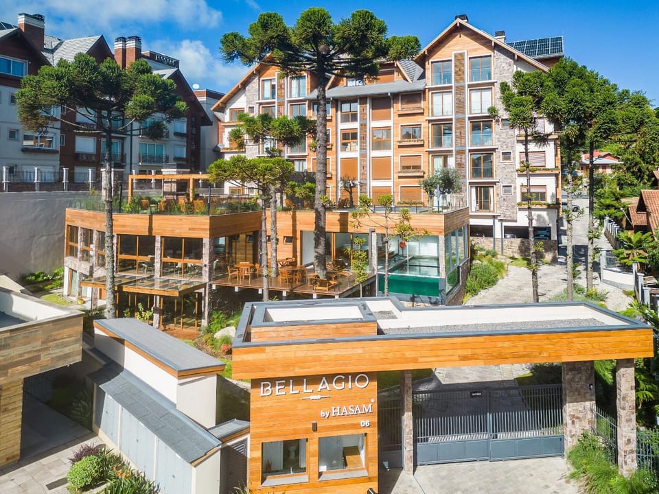 Apartamento Bellagio 2 Suítes e Piscina by Achei Apartment in Canela