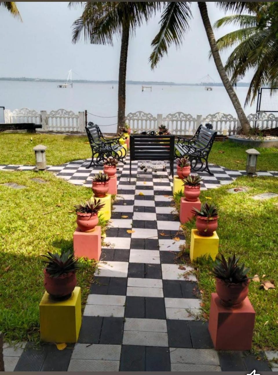 Garden view, Lake view