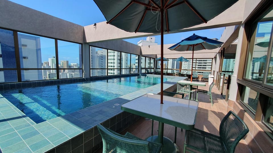 Property building, Day, Hot Spring Bath, View (from property/room), Balcony/Terrace, Pool view, Swimming pool, Swimming pool