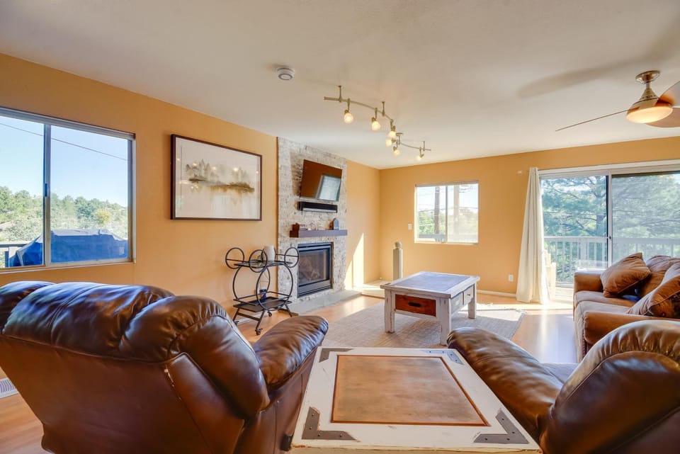 1 Mi to Whiskey Row: Home w/ Fire Pit & Deck House in Prescott