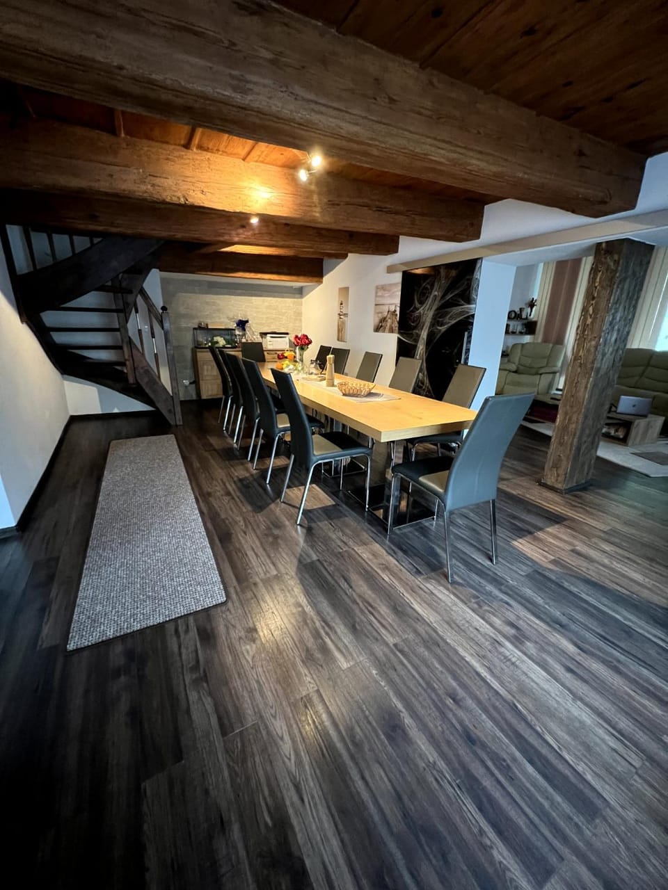 Living room, Dining area