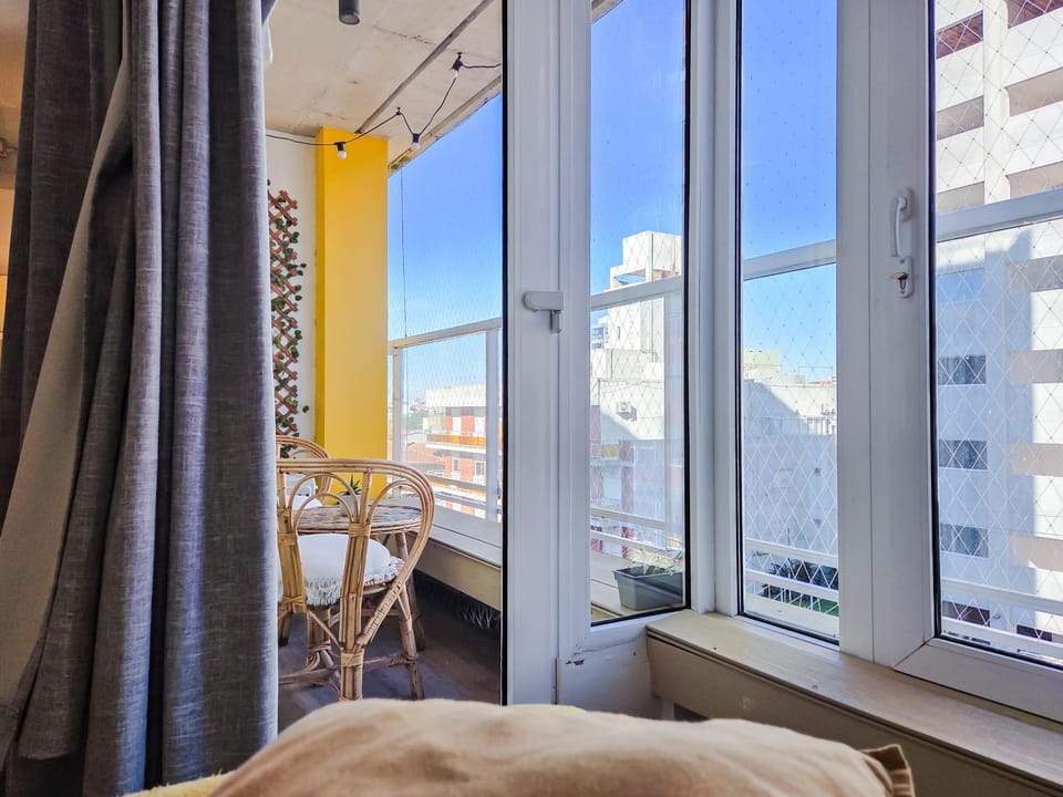Bed, View (from property/room), Balcony/Terrace, Bedroom