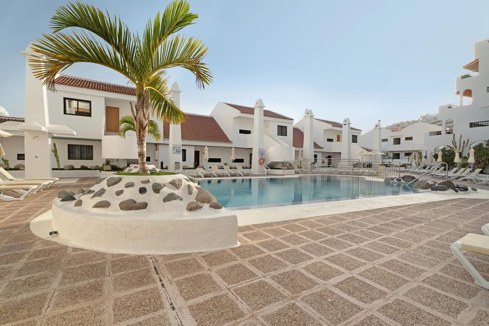 Property building, Living room, Swimming pool