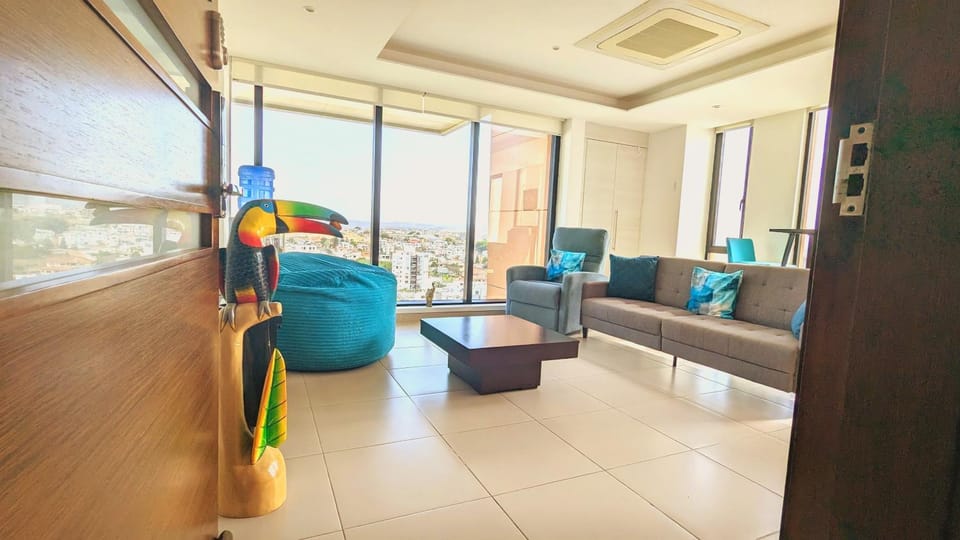 Living room, Seating area, air conditioner