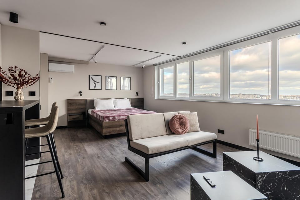 Photo of the whole room, Bedroom