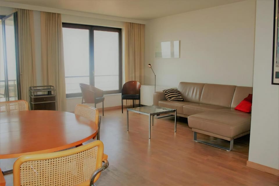 Property building, Living room, Seating area, Dining area