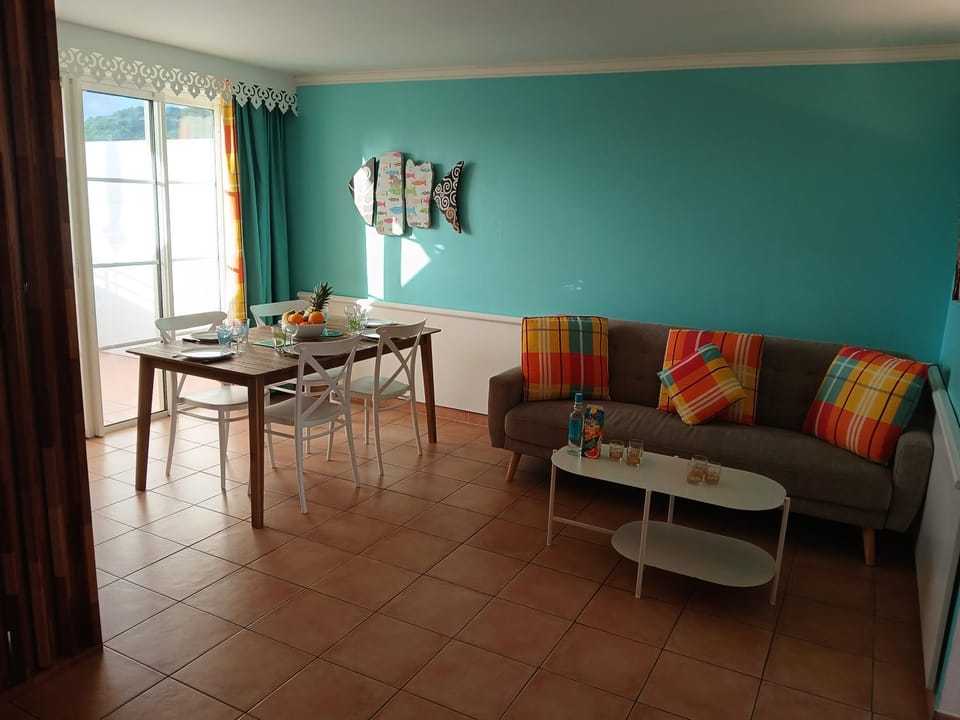 Ovillage972 dans Village Vacances - piscine, plage - vues mer, calme & spacieux Apartment in Sainte-Luce