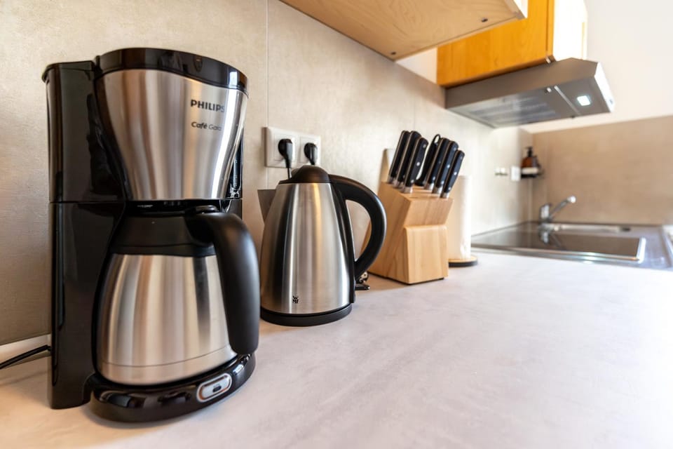 Coffee/tea facilities, Kitchen or kitchenette, toaster