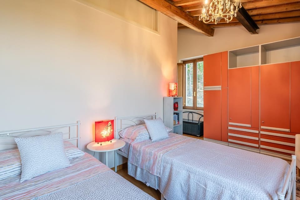 Property building, Living room, Bedroom