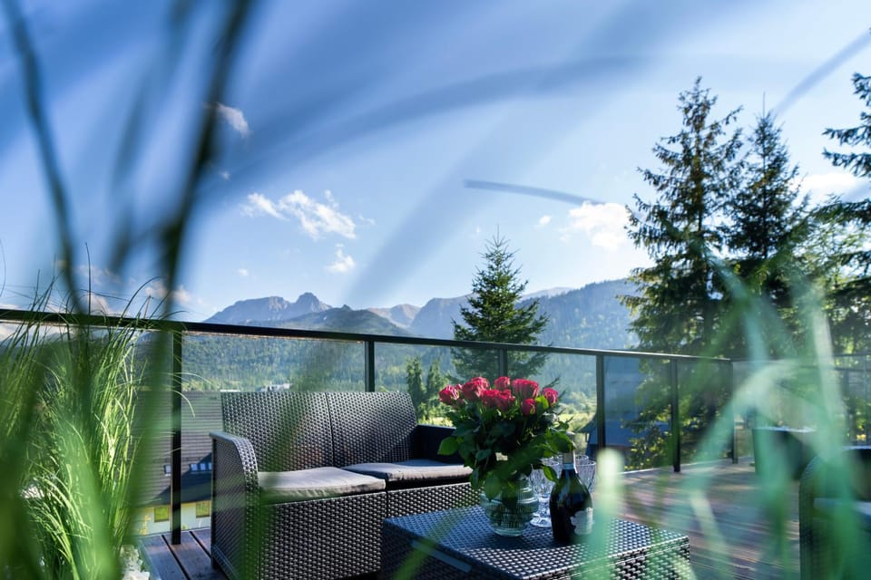 Balcony/Terrace, Mountain view