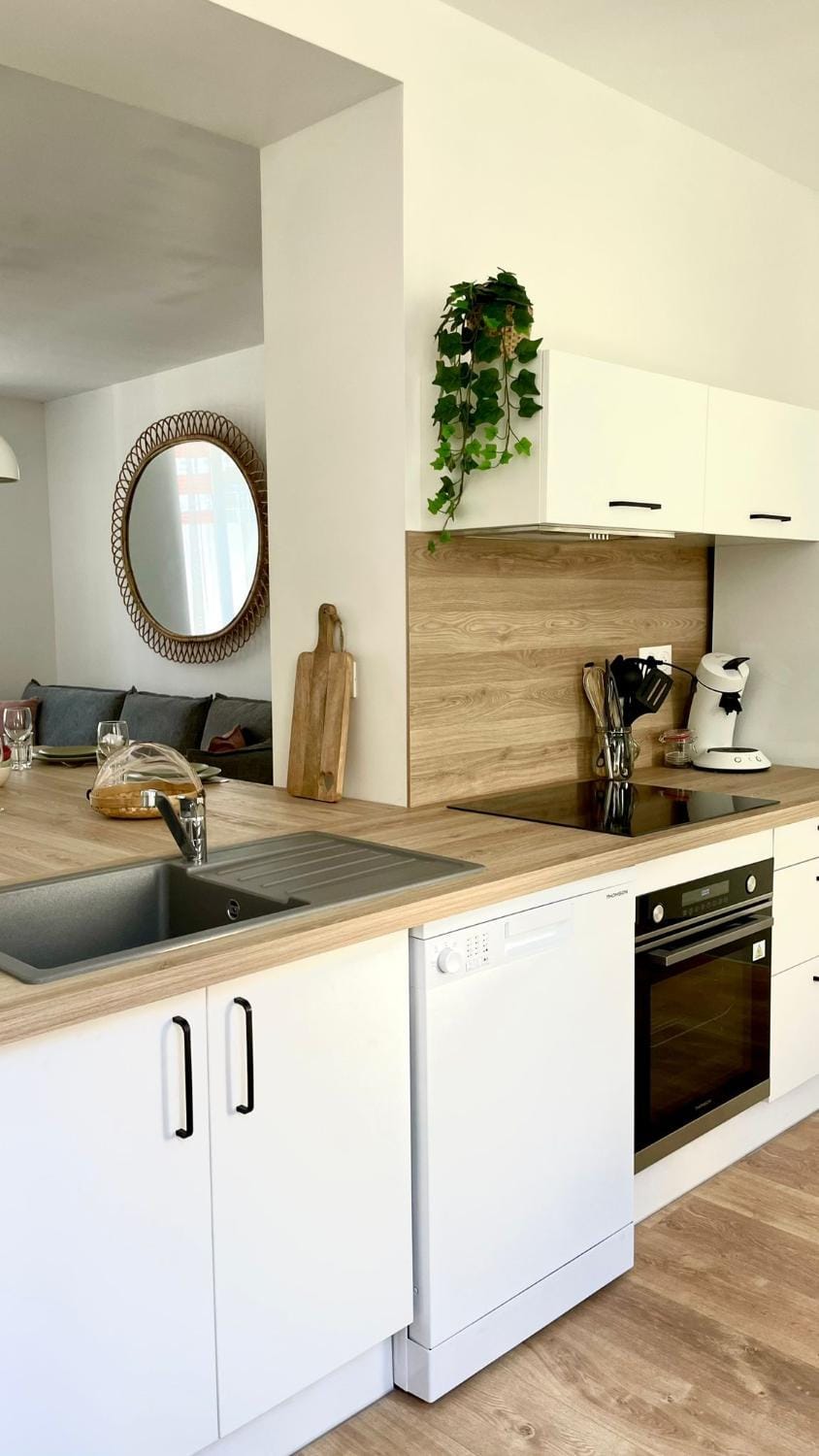 Kitchen or kitchenette, dishwasher, minibar, pet friendly, stove
