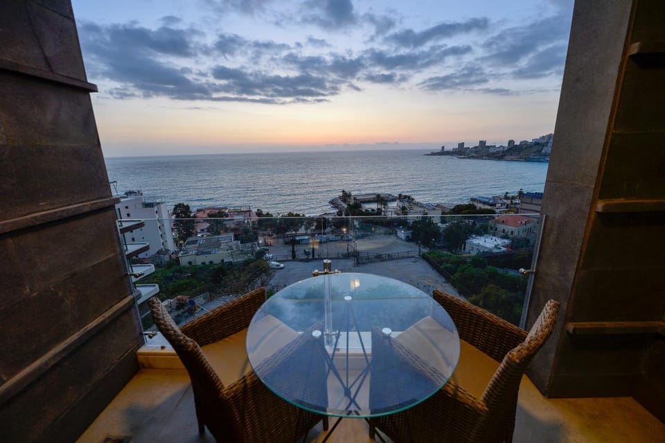 Natural landscape, View (from property/room), Sea view, Sunrise, Sunset