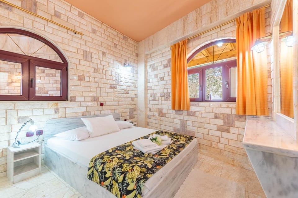 Property building, Living room, Bedroom