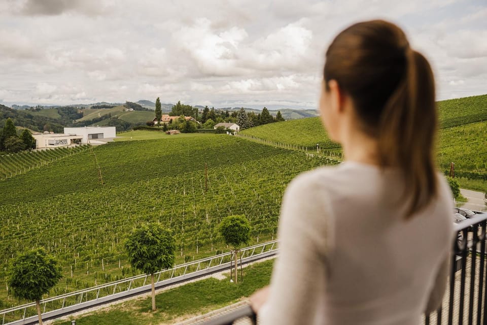 Property building, Spring, Day, People, Natural landscape, Mountain view, group of guests