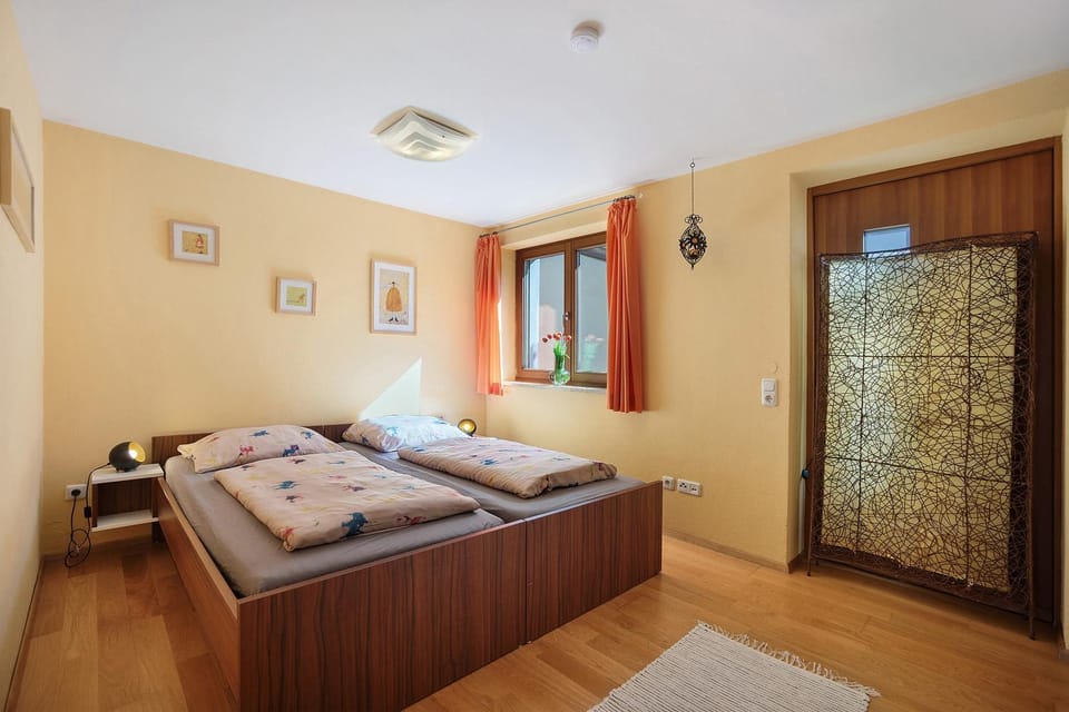 Property building, Living room, Bedroom