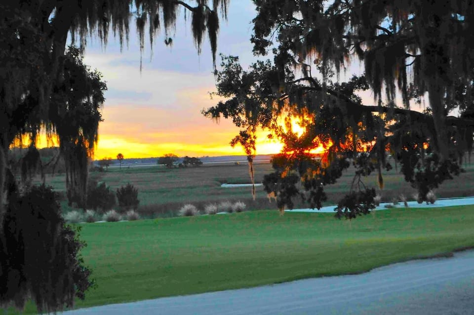 Natural landscape, Sunset