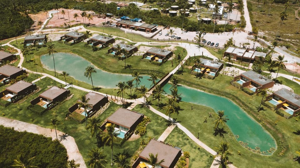 Property building, Bird's eye view, Parking