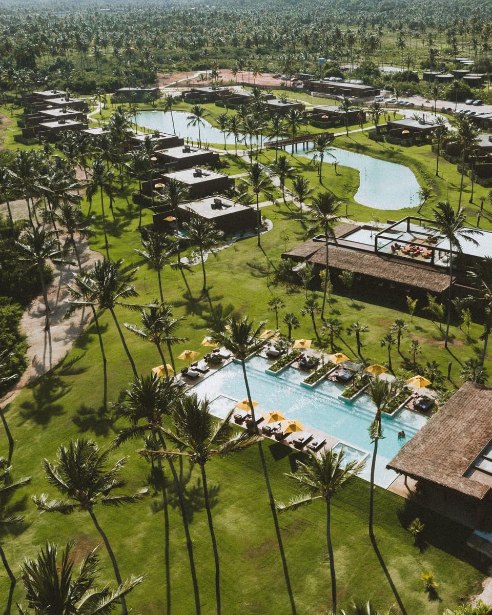 Day, Natural landscape, Bird's eye view, Garden, Pool view, Swimming pool