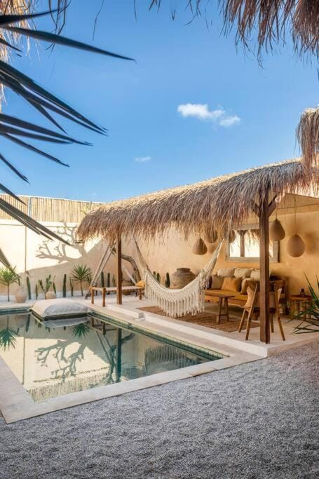 Pool view, Swimming pool, Swimming pool, sunbed