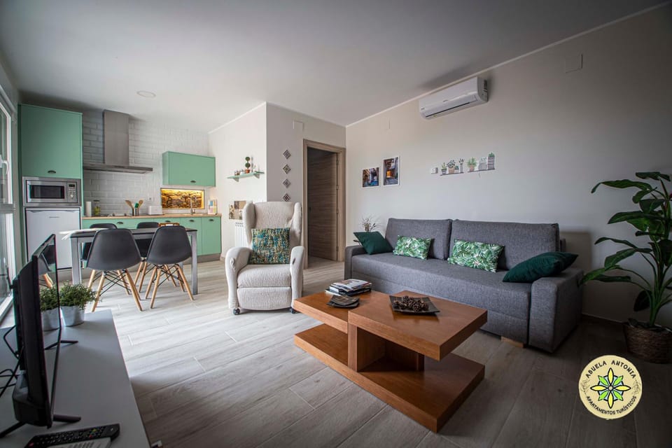 TV and multimedia, Kitchen or kitchenette, Living room, Dining area, minibar, air conditioner