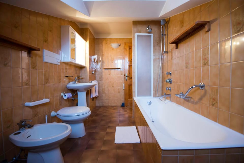 Shower, Toilet, Bathroom, Bath, bidet, towels