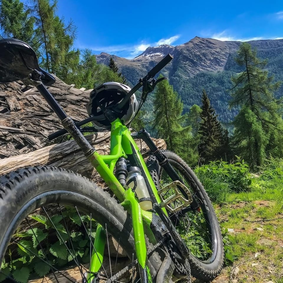 Spring, Day, Natural landscape, Cycling, Mountain view