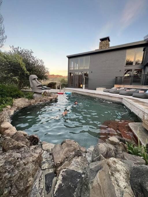 Pool view, Swimming pool