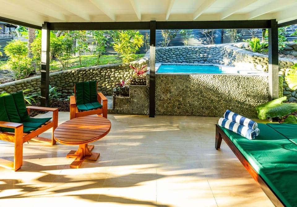 Patio, Balcony/Terrace, Seating area, Pool view, Swimming pool