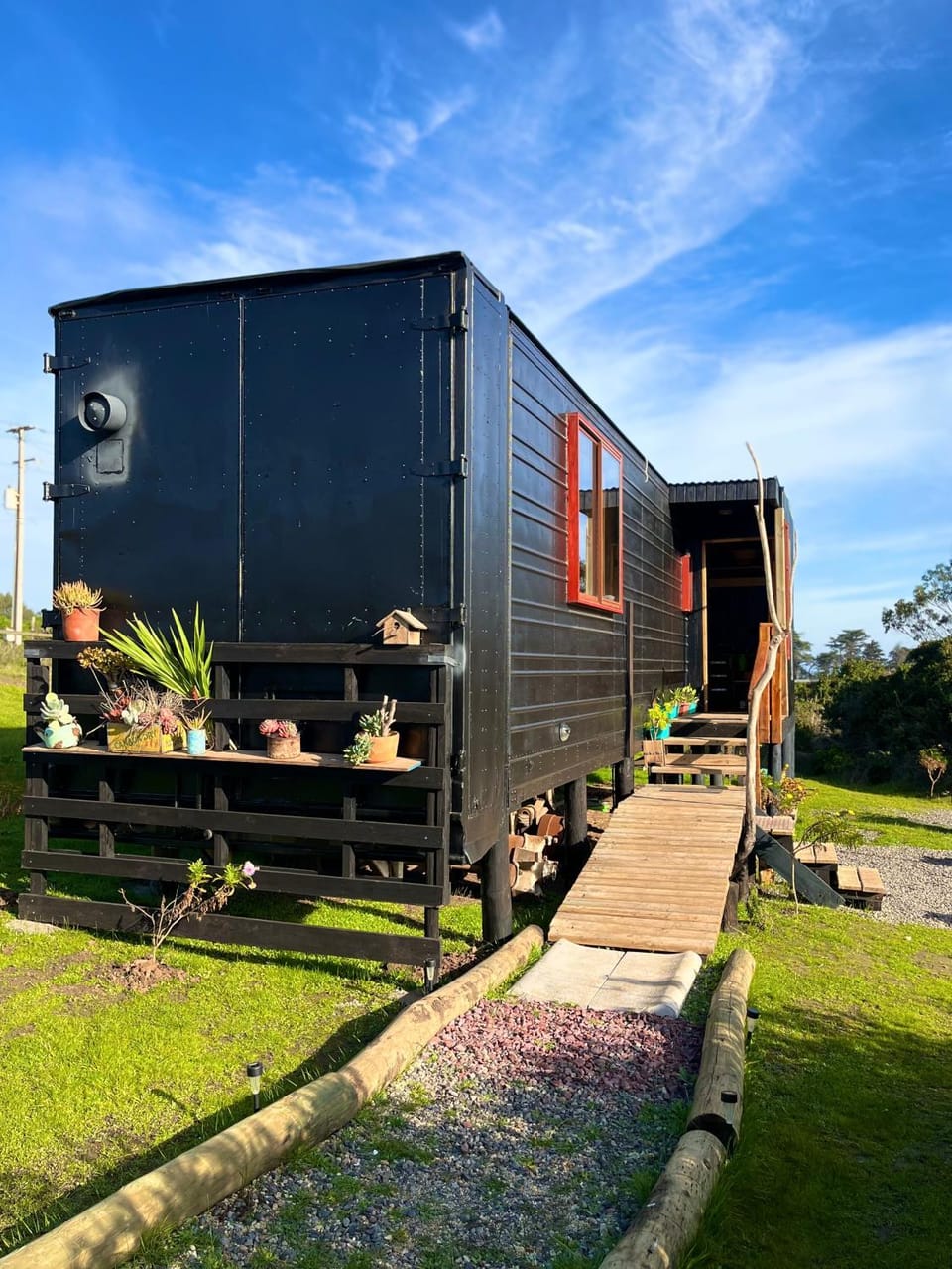 Property building, Garden