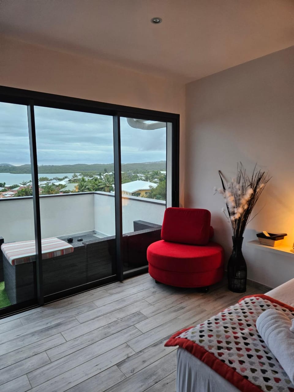 Bedroom, Sea view