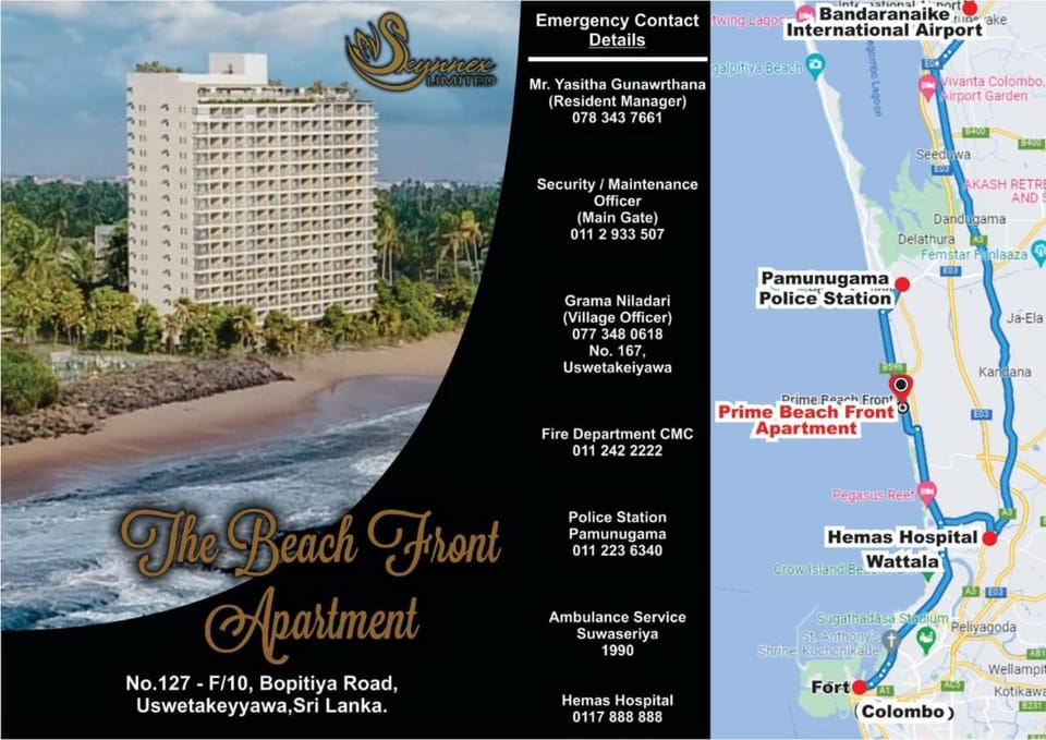PL BEACH FRONT APARTMENT Apartment in Western Province