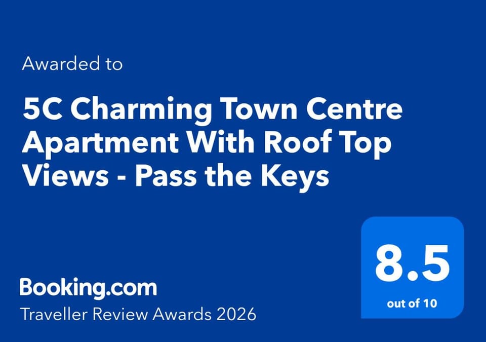 5C Charming Town Centre Apartment With Roof Top Views - Pass the Keys Apartment in Shrewsbury