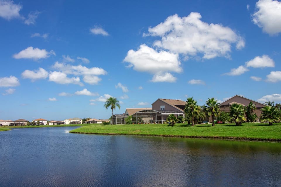 Natural landscape, Lake view