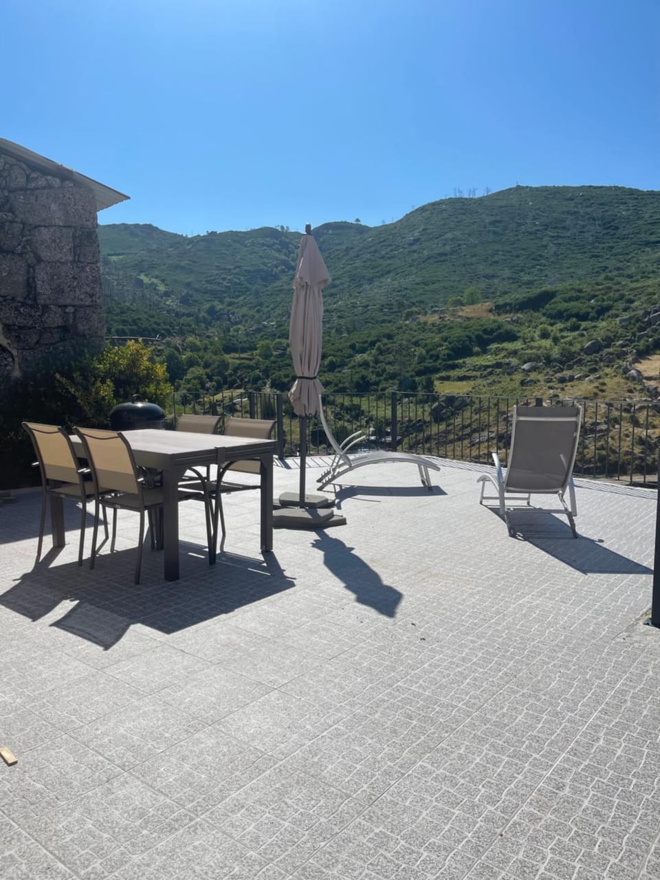 Patio, Natural landscape, View (from property/room), Balcony/Terrace, Mountain view, sunbed