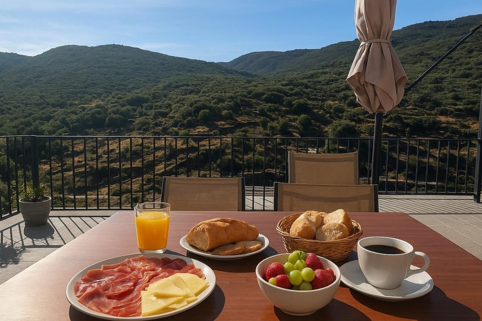 Balcony/Terrace, Mountain view