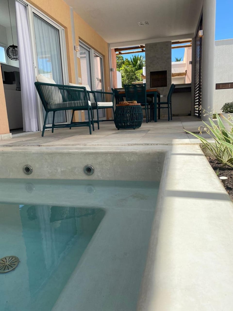 Patio, Hot Tub, Dining area