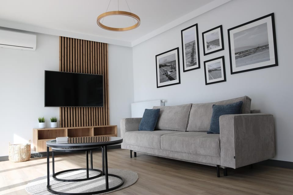 Living room, air conditioner