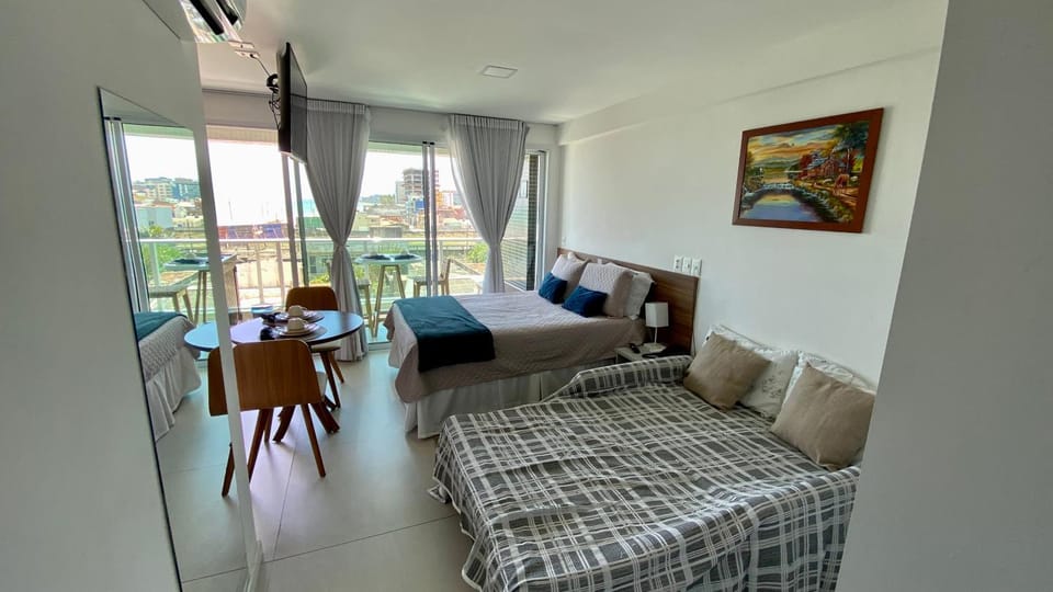 Rn studio Premium AP 116, WI-FI, piscina, TV 43, 30m do mar Apartment in Maceió