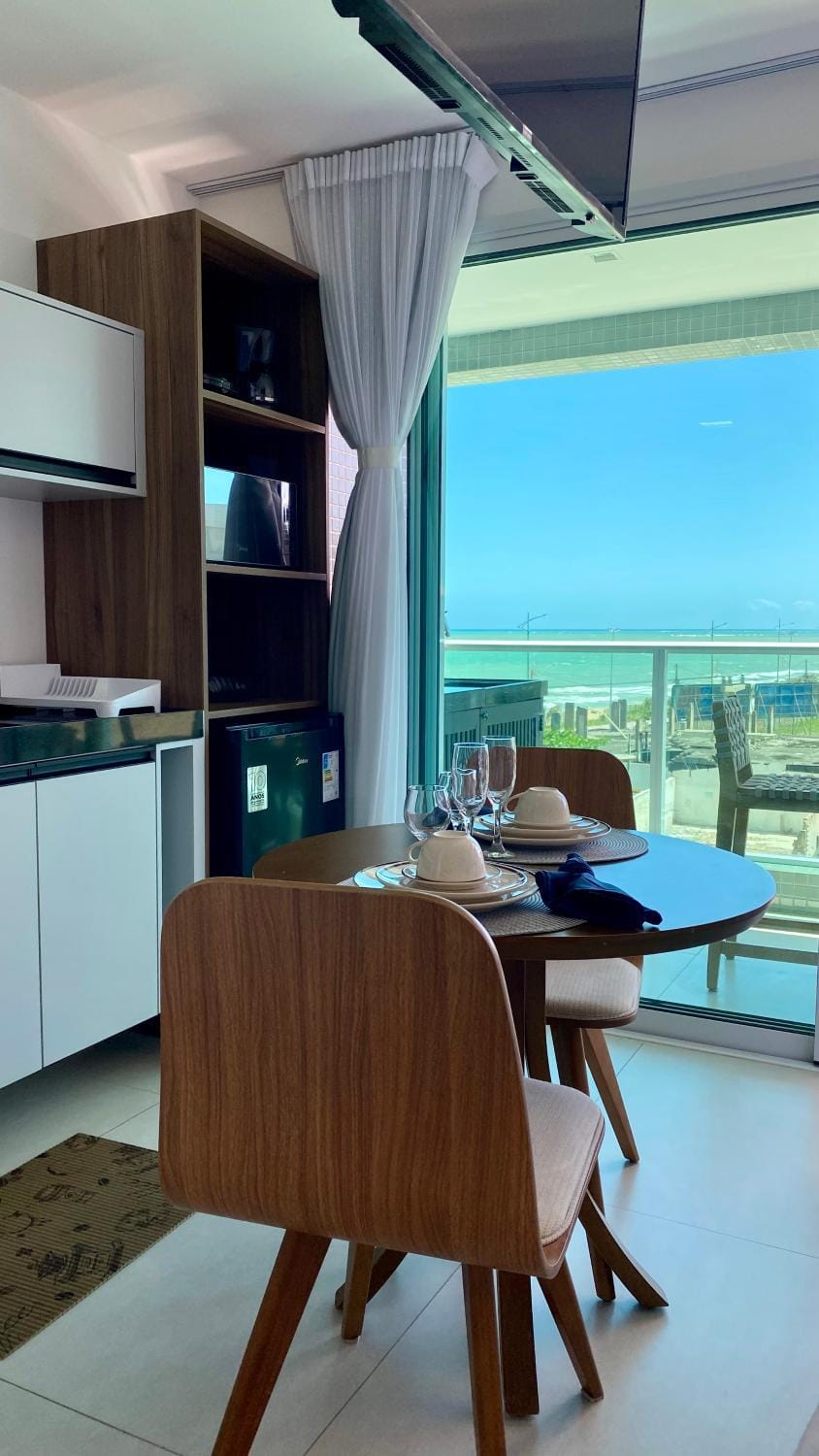 Rn studio Premium AP 116, WI-FI, piscina, TV 43, 30m do mar Apartment in Maceió