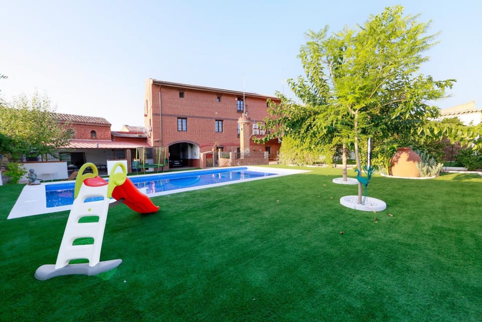 Children play ground, Garden, Swimming pool