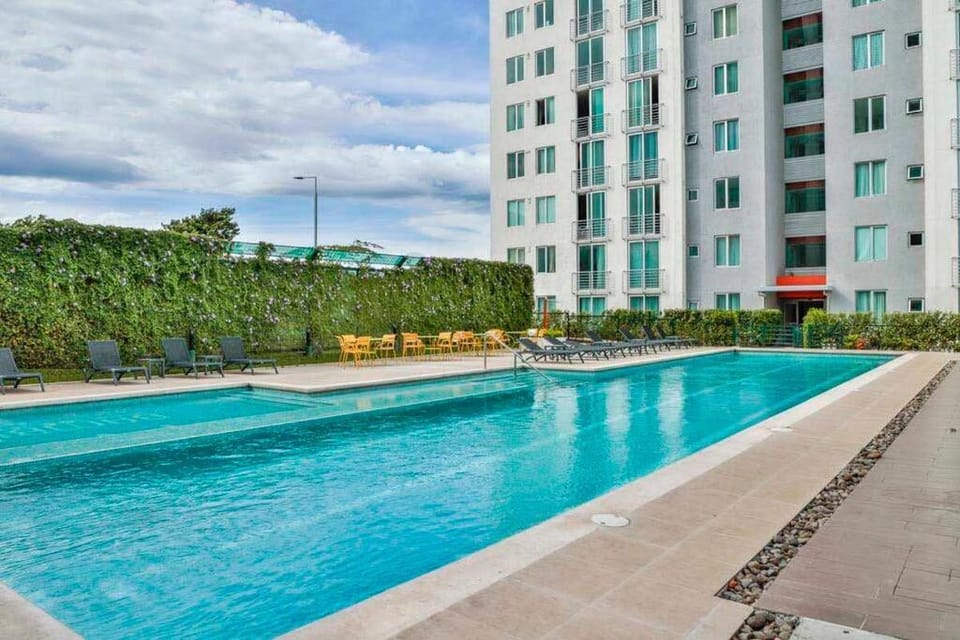 Pool view, Swimming pool, Swimming pool, sunbed