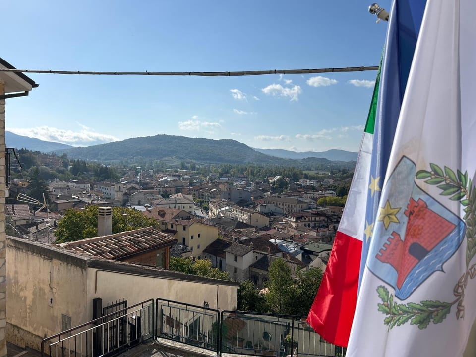 Nearby landmark, Day, Natural landscape, City view, Mountain view