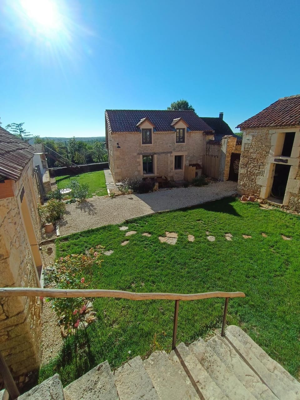 Inner courtyard view