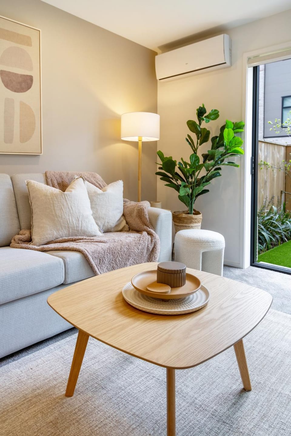 Living room, Decorative detail, air conditioner